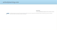 Desktop Screenshot of activelylearning.com